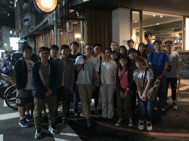 Dinner with our advisor (Gothic Creative Cuisine)