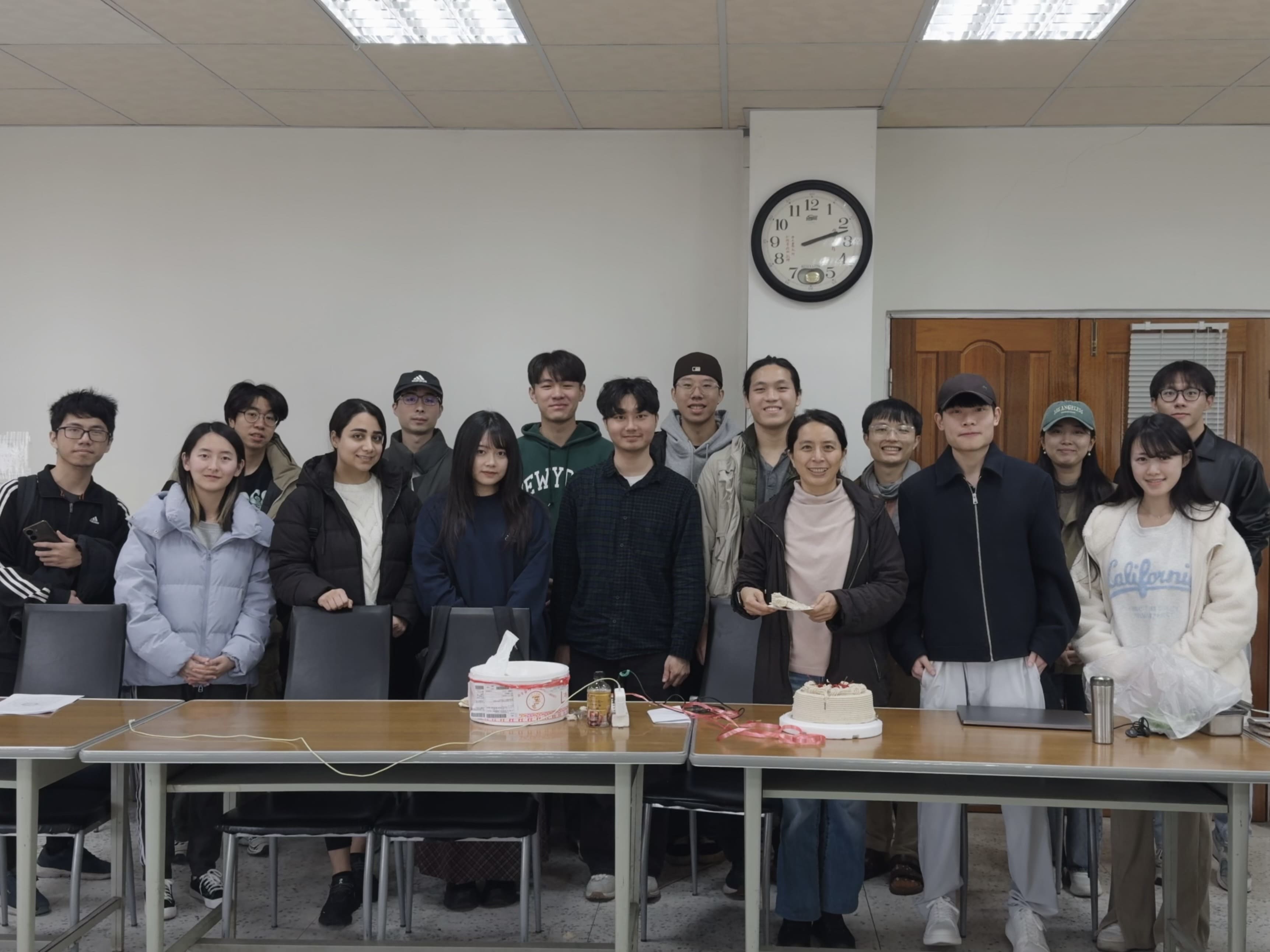Happy birthday to our teacher!