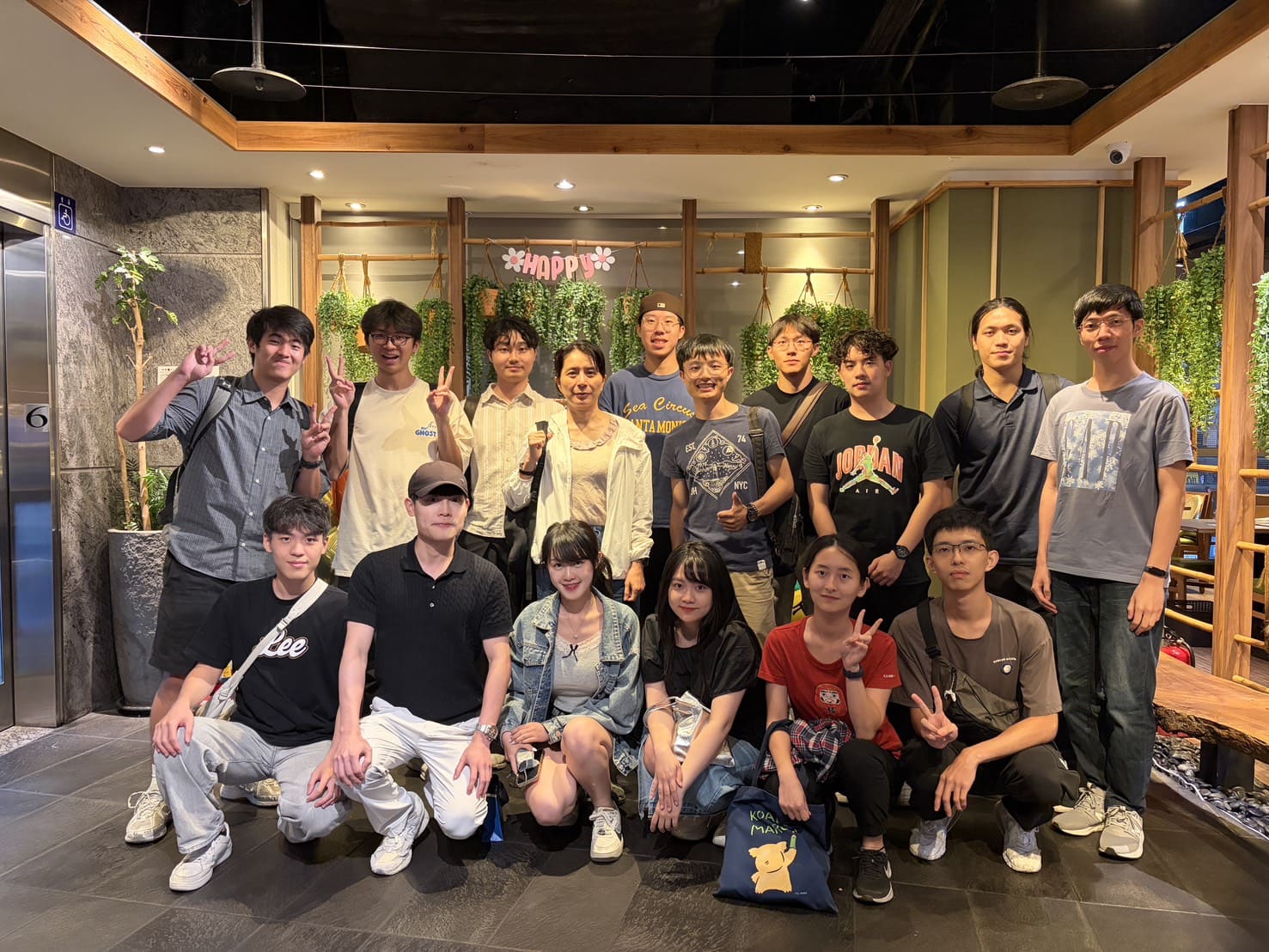 Dinner with our advisor (Shin Yeh)